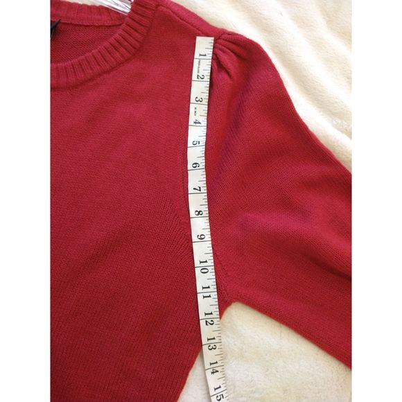 NWT Essential Button Back Red Sweater Dress Size XXL - Picture 9 of 10